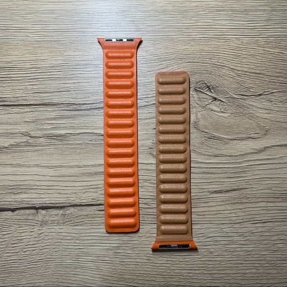 NEW[BAND] Sunset Leather Magnetic For Apple Watch - Picture 2 of 3